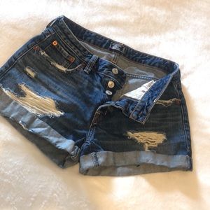 Abercrombie denim shorts